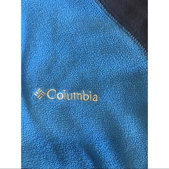 Kids’ Columbia quarter-zip pullover fleece sweater - size L (14/16) - Picture 3 of 4